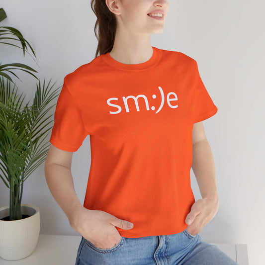 sm:)e Unisex Jersey Short Sleeve Tee | Fun Graphic Streetwear | Summer Statement Gift