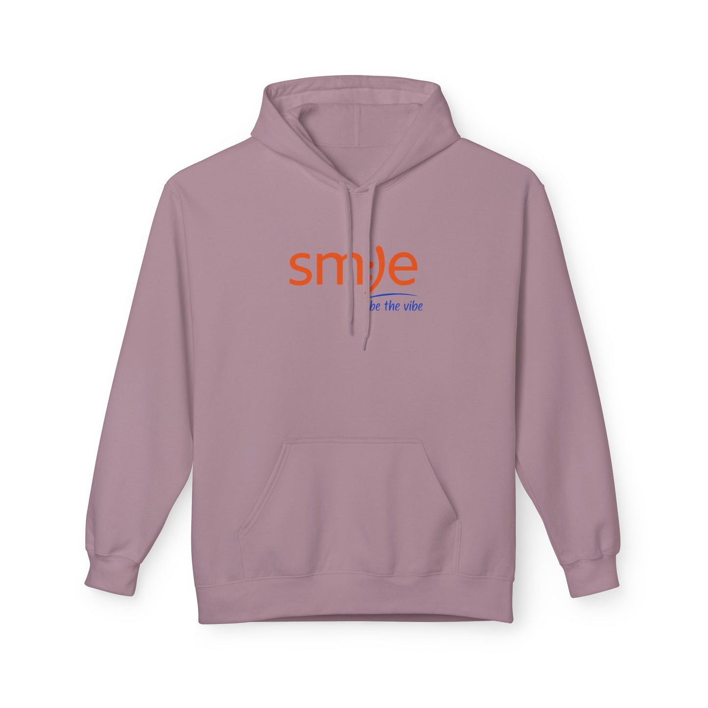 sm:)e Be Vibe Hoodie - Motivational Streetwear, Cozy Confidence Booster, Unisex Fleece Sweatshirt