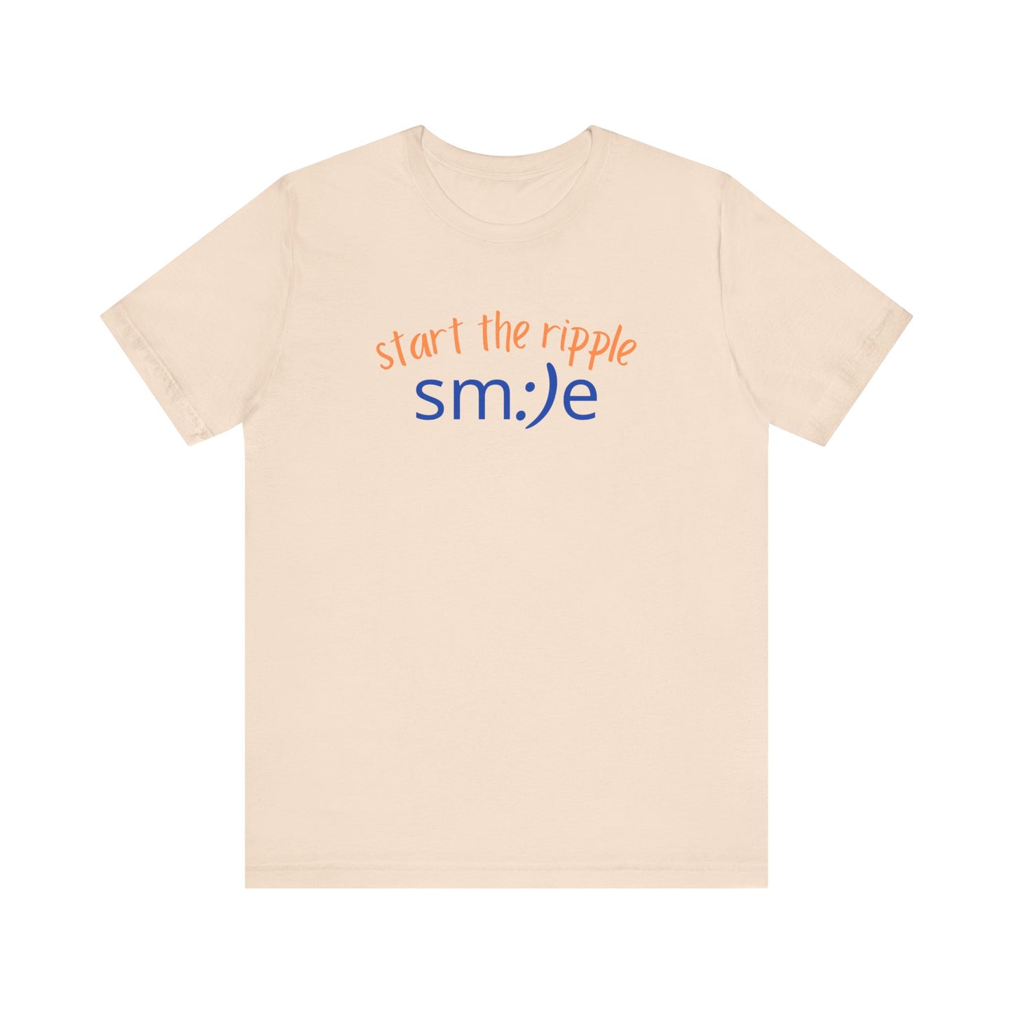 sm:)e Start the Ripple T-Shirt | Inspirational Statement Tee | Unisex Streetwear