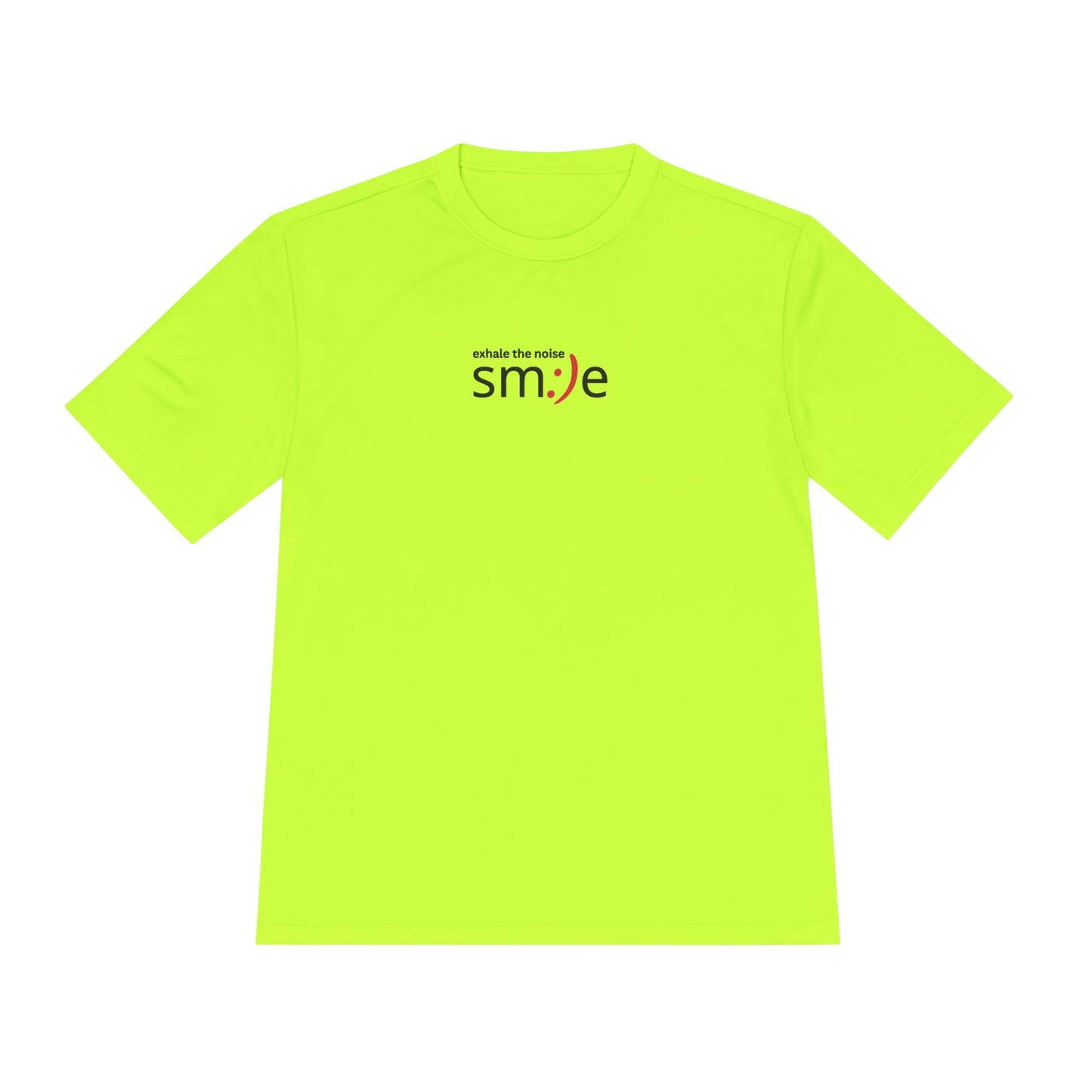 Smile Moisture-Wicking Tee — "Exhale the Noise" | Sport-Tek ST350