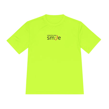 Smile Moisture-Wicking Tee — "Exhale the Noise" | Sport-Tek ST350