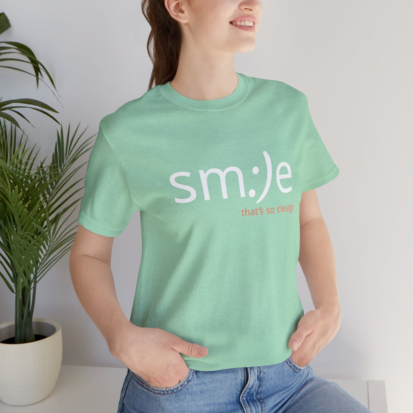sm:)e That's So Cleugy Tee - Ironic Streetwear, Unisex Statement Shirt, Gen Z Humor, Confidence Booster