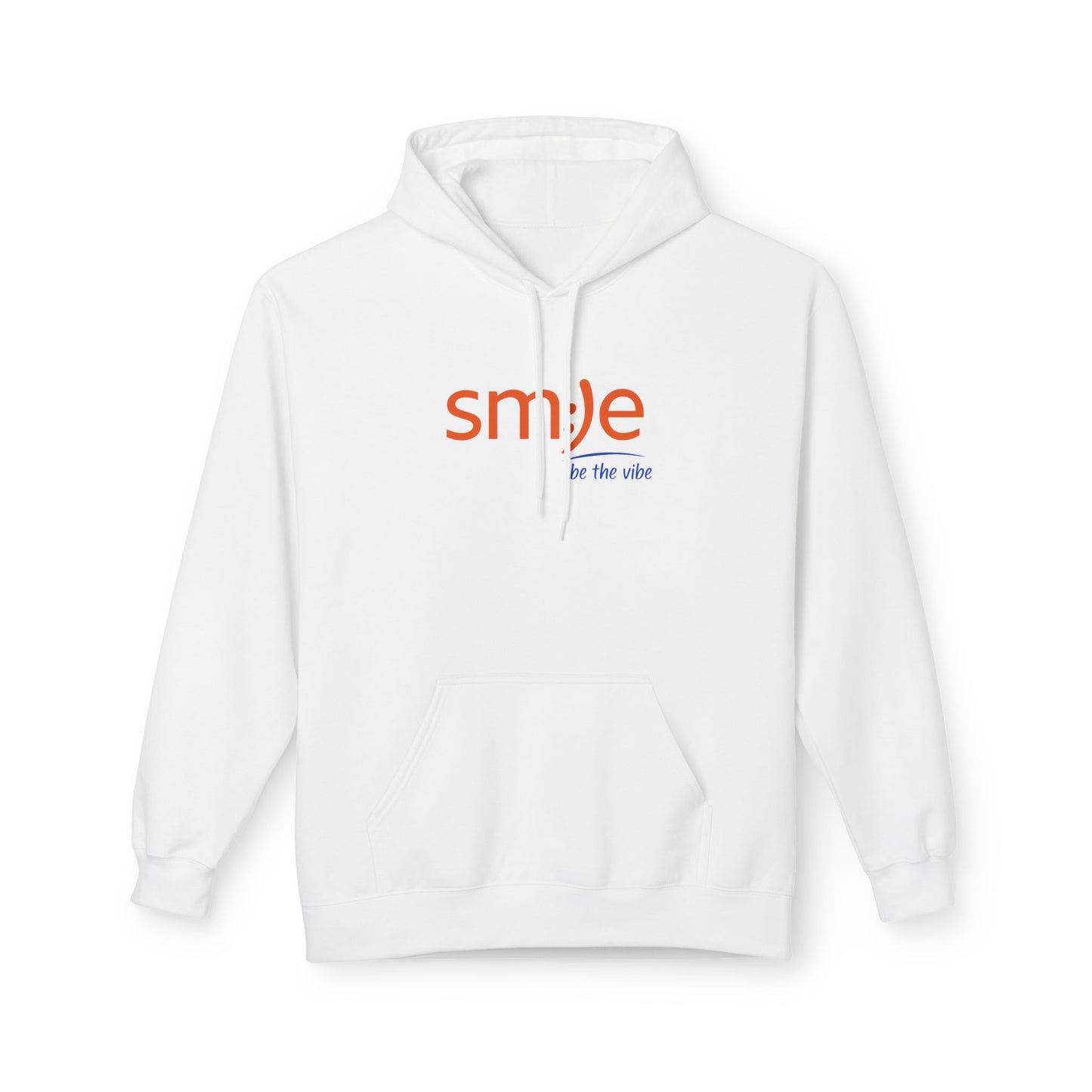 sm:)e Be Vibe Hoodie - Motivational Streetwear, Cozy Confidence Booster, Unisex Fleece Sweatshirt