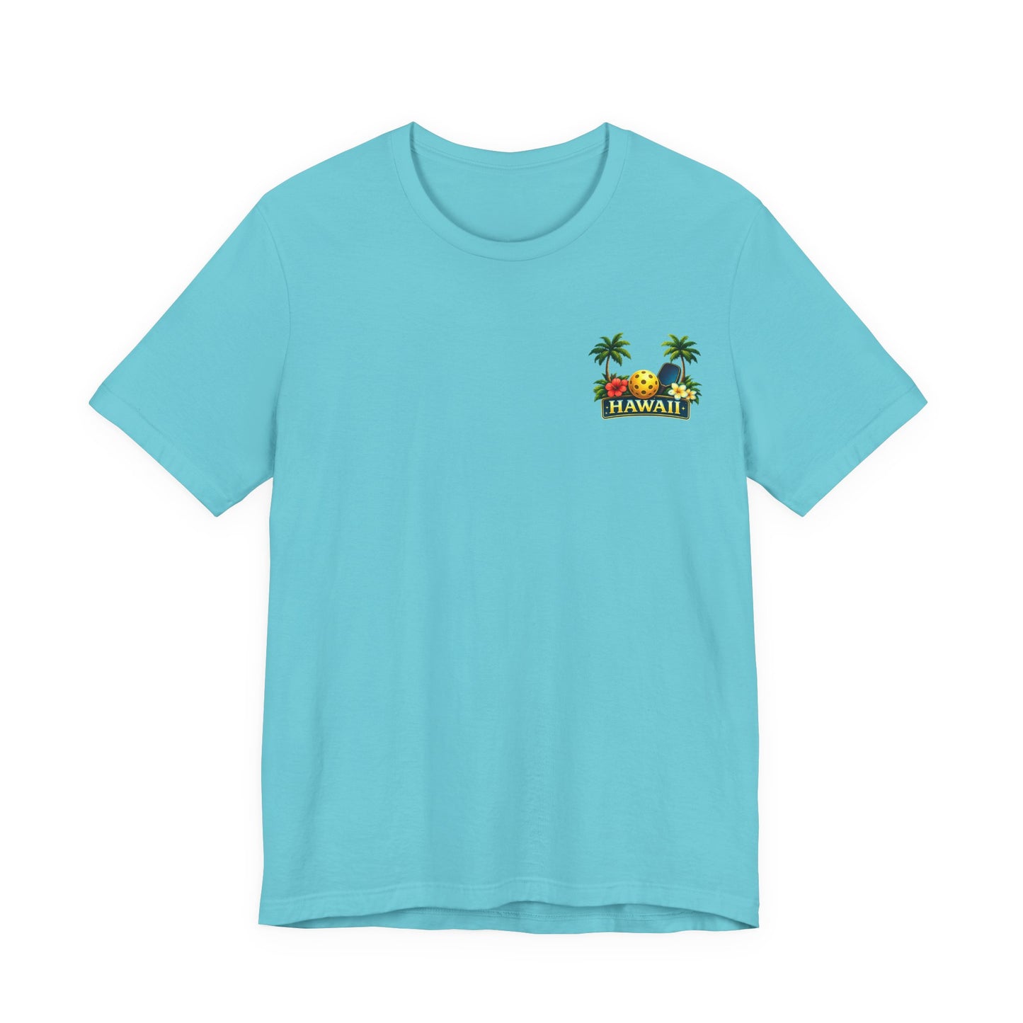 Hawaii Sunset Pickleball Tee | Tropical Beach Graphic T-Shirt