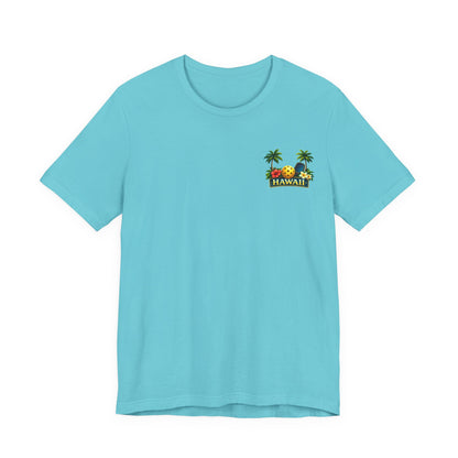 Hawaii Sunset Pickleball Tee | Tropical Beach Graphic T-Shirt