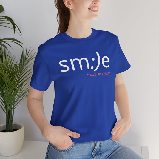 sm:)e That's So Cheugy Tee - Ironic Streetwear, Unisex Statement Shirt, Gen Z Humor, Confidence Booster