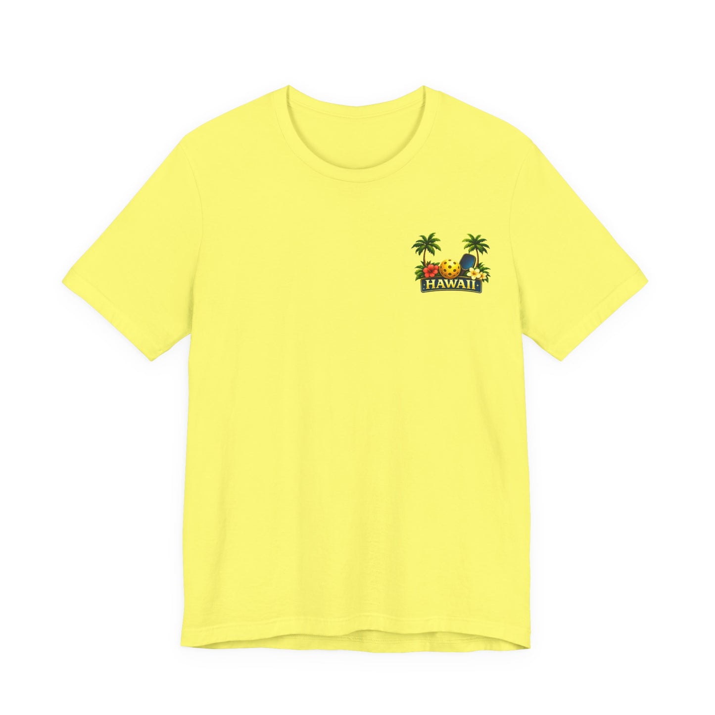 Hawaii Sunset Pickleball Tee | Tropical Beach Graphic T-Shirt