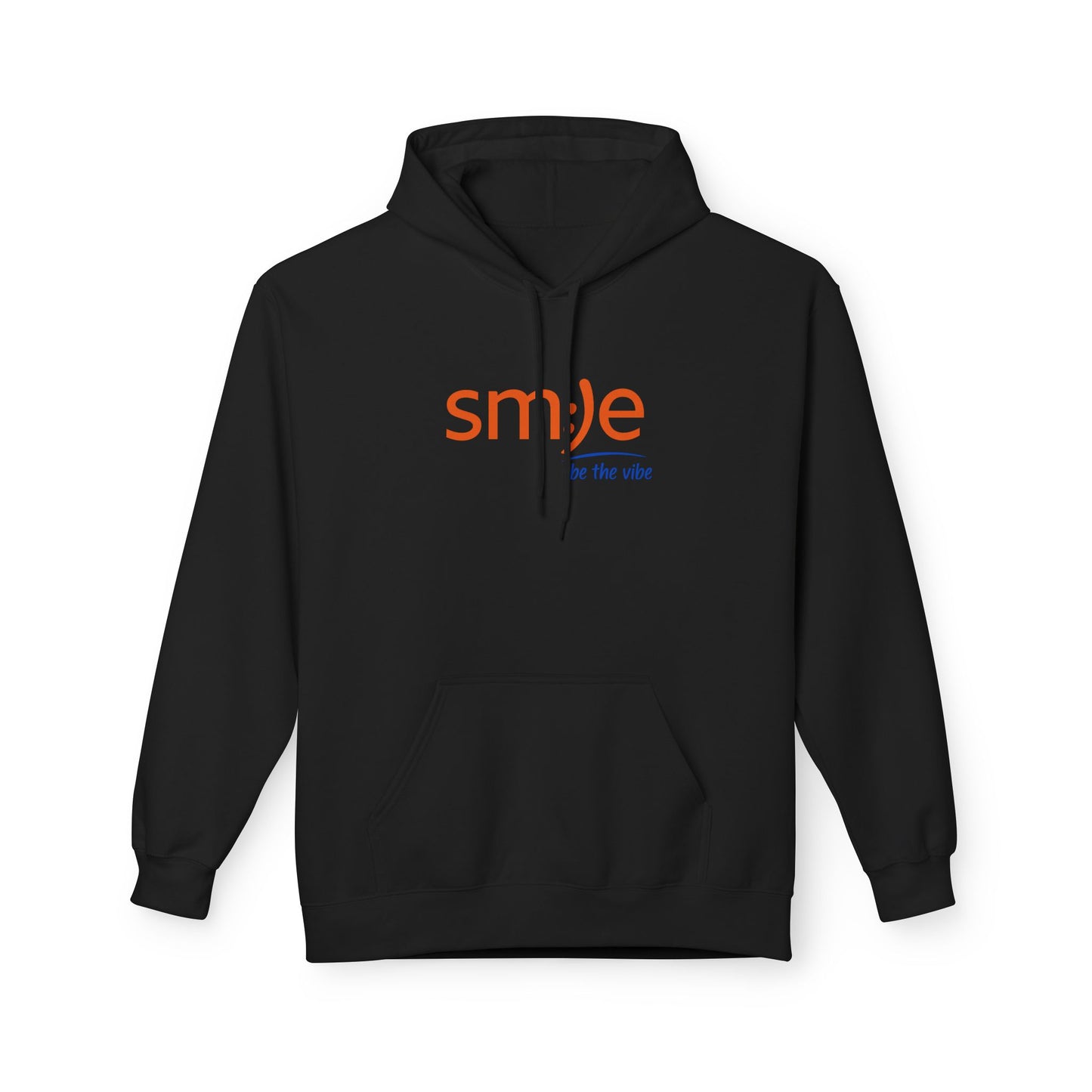 sm:)e Be Vibe Hoodie - Motivational Streetwear, Cozy Confidence Booster, Unisex Fleece Sweatshirt