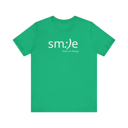 sm:)e Playful Unisex Tee | Smile That's So Cheugy | Graphic Streetwear