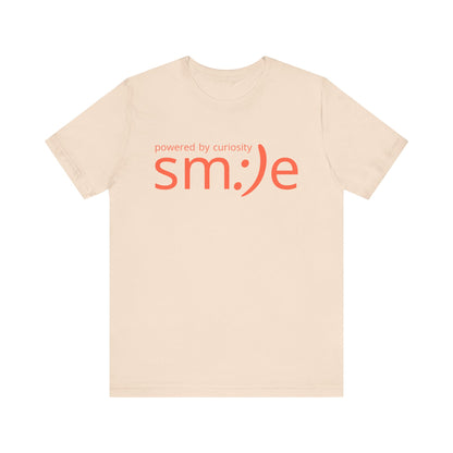 sm:)e Powered by Curiosity Tee | Wonder-Driven Streetwear | Unisex Motivational Graphic Shirt