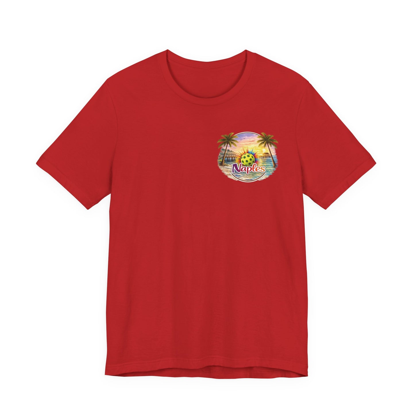 I Got Pickled in Naples — Front & Back Pickleball Tee | sm:)e