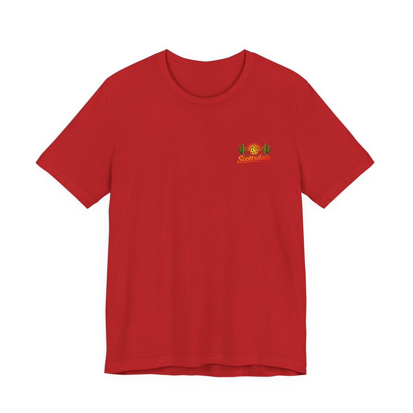 I Got Pickled in Scottsdale™ | Pickleball Souvenir T-Shirt | Desert Sunset Graphic Tee