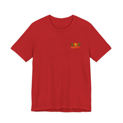 I Got Pickled in Scottsdale™ | Pickleball Souvenir T-Shirt | Desert Sunset Graphic Tee