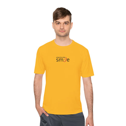 Smile Moisture-Wicking Tee — "Exhale the Noise" | Sport-Tek ST350