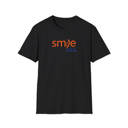 sm:)le Be the Vibe Softstyle Tee - Positive Energy Streetwear, Confidence Booster, Unisex Graphic Shirt