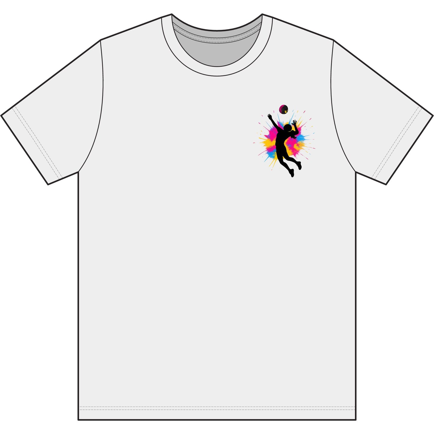 Fear the Float — Volleyball Statement T-Shirt- breathable, sun protection
