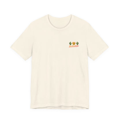 I Got Pickled in Scottsdale™ | Pickleball Souvenir T-Shirt | Desert Sunset Graphic Tee