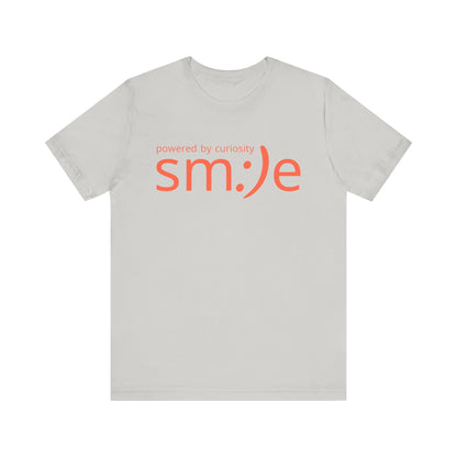 sm:)e Powered by Curiosity Tee | Wonder-Driven Streetwear | Unisex Motivational Graphic Shirt