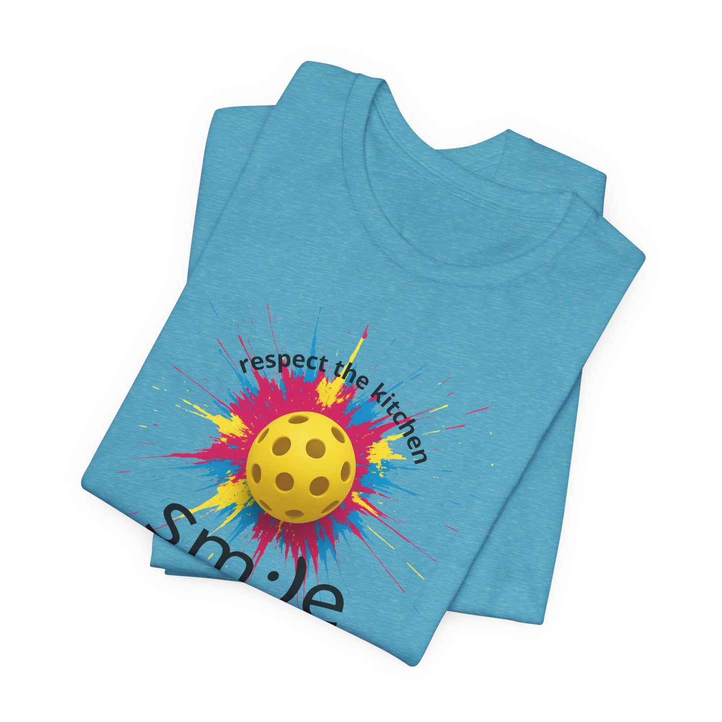 Respect the Kitchen - Pickleball Streetwear Tee | Unisex Court Statement | sm:)e