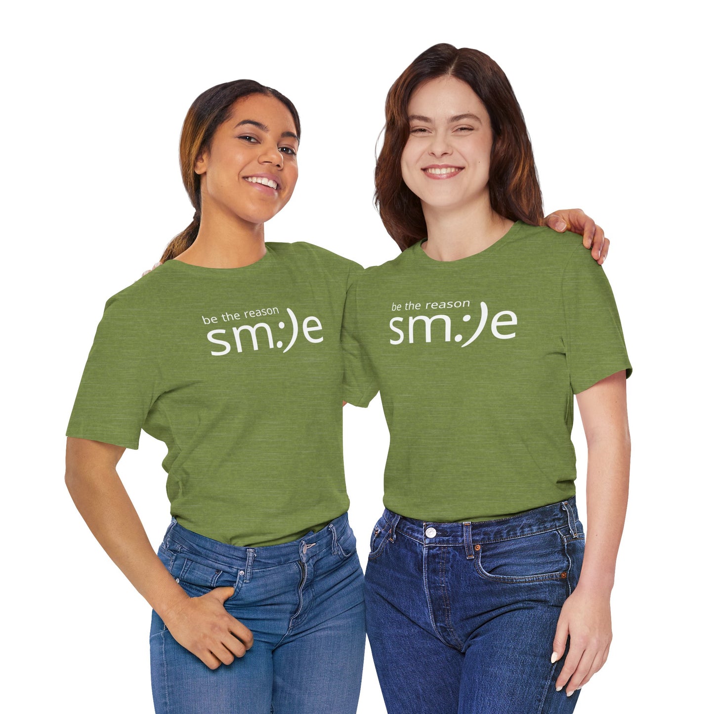Be the Reason sm:)e T-Shirt - Positive Vibes Streetwear, Motivational Gift, Confidence Booster
