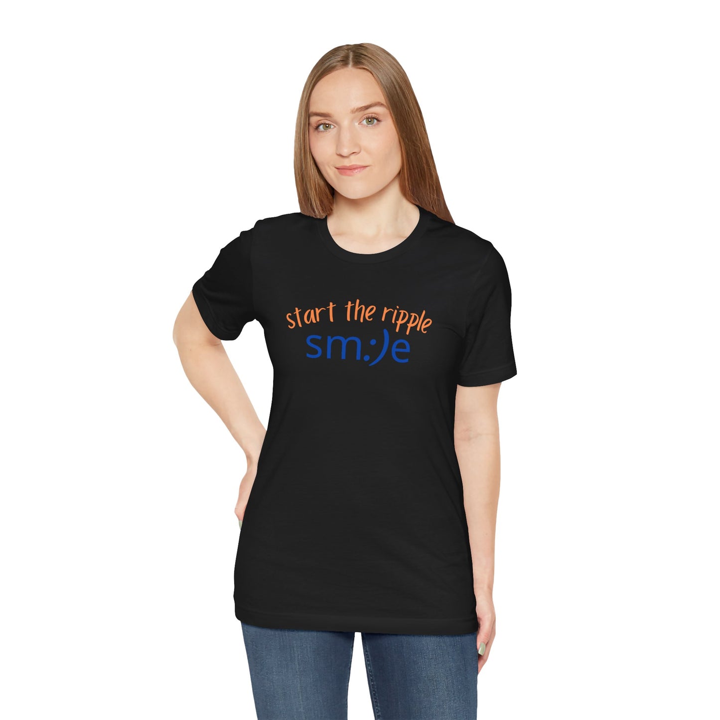 sm:)e Start the Ripple T-Shirt | Inspirational Statement Tee | Unisex Streetwear