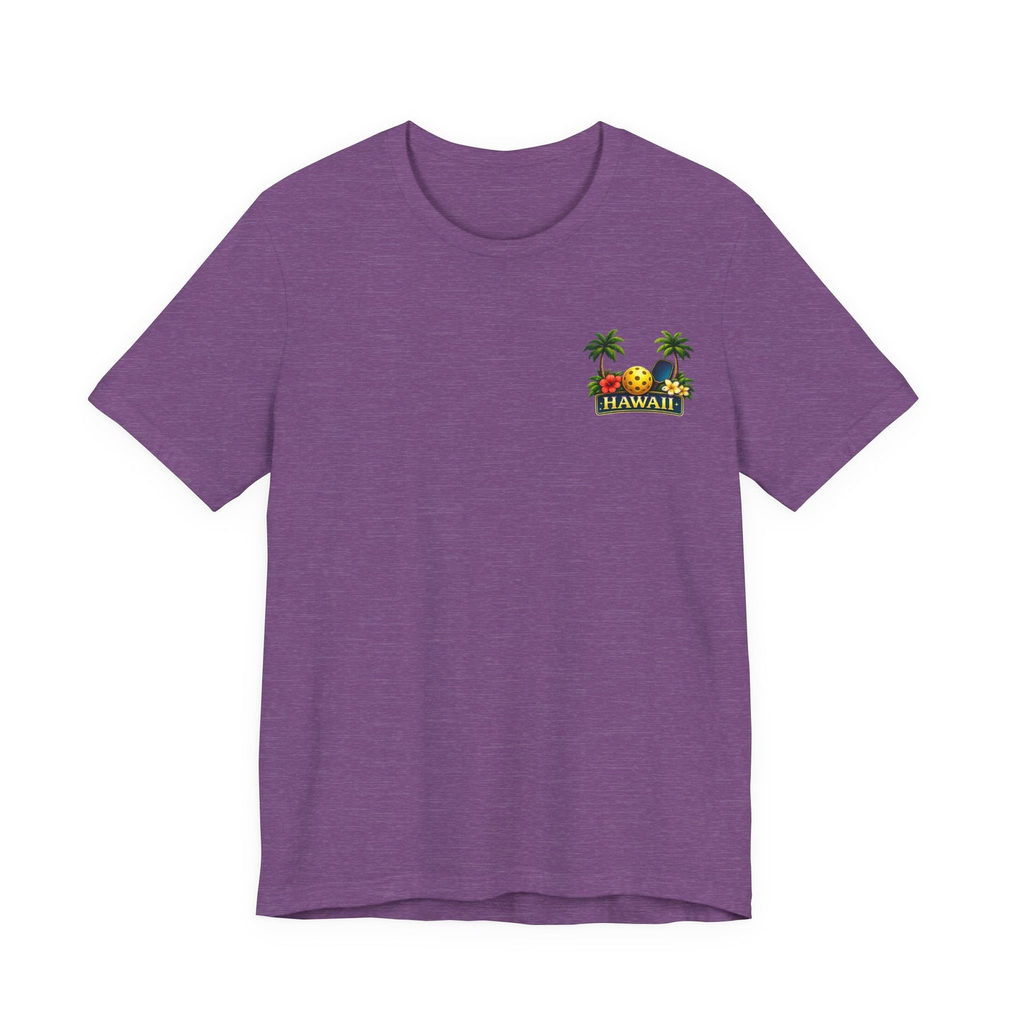 Hawaii Sunset Pickleball Tee | Tropical Beach Graphic T-Shirt