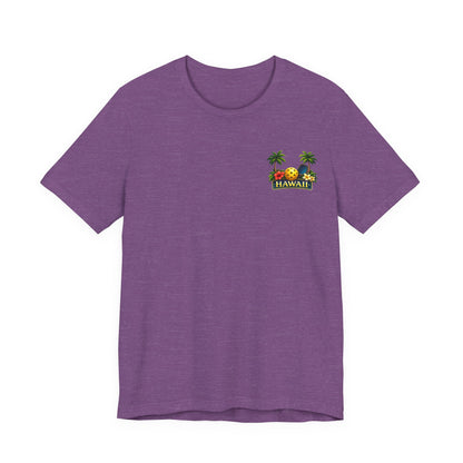 Hawaii Sunset Pickleball Tee | Tropical Beach Graphic T-Shirt