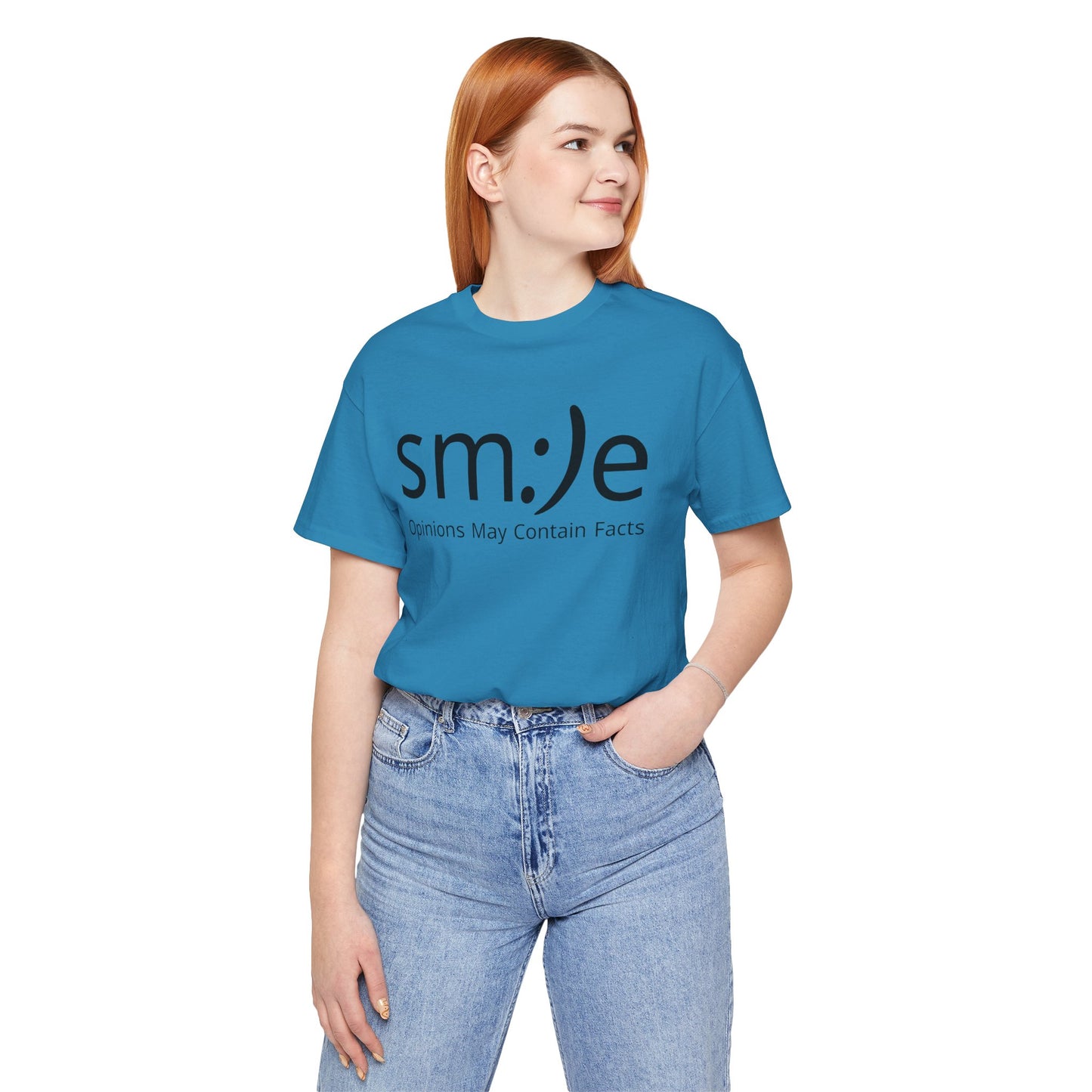 sm:)e Opinions May Contain Facts T-Shirt | Funny Streetwear Graphic Tee