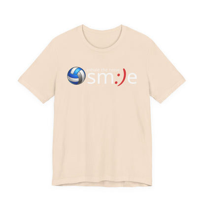 Exhale the Noise sm:)e Volleyball Shirt - Minimalist Tee