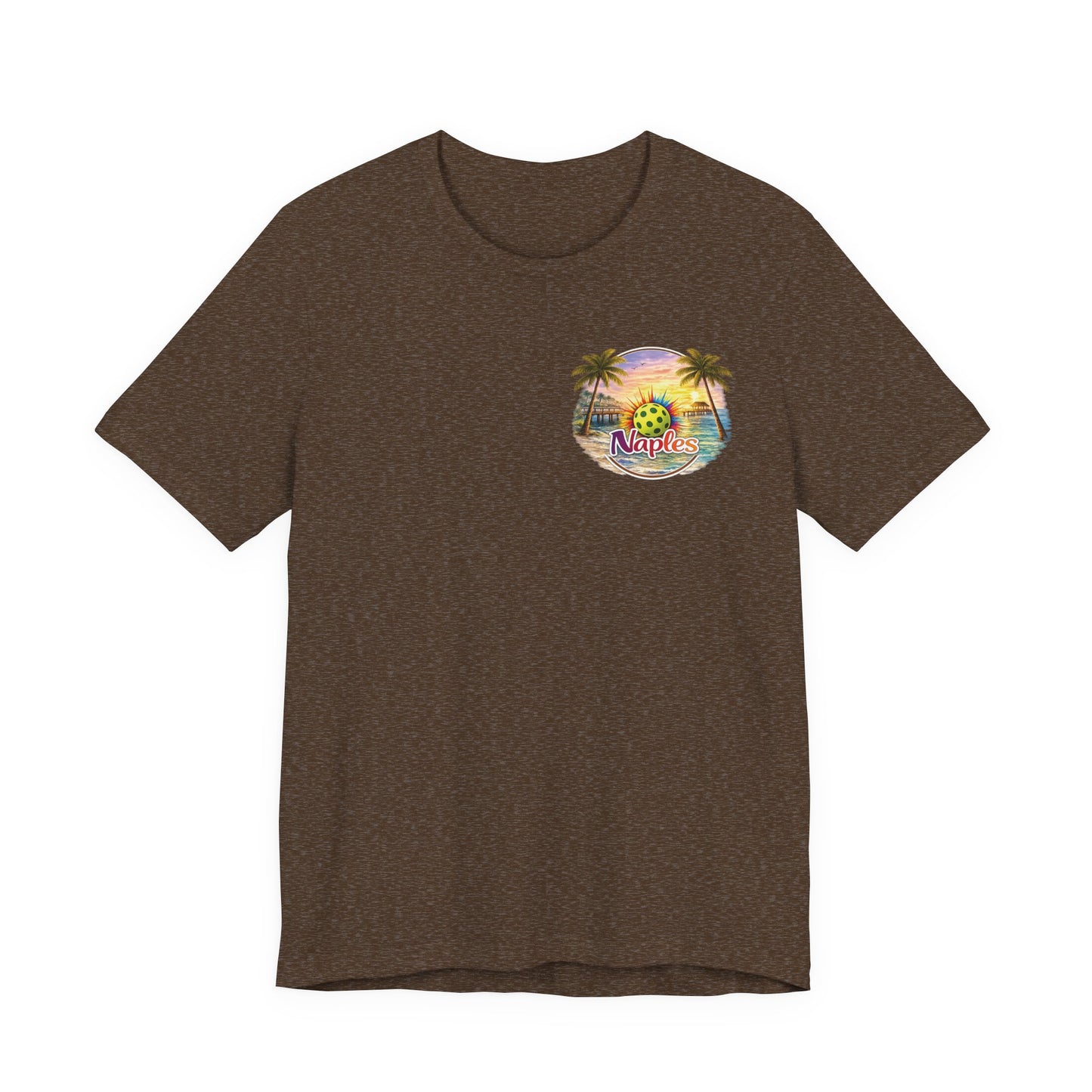 I Got Pickled in Naples — Front & Back Pickleball Tee | sm:)e