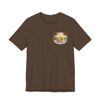 I Got Pickled in Naples — Front & Back Pickleball Tee | sm:)e