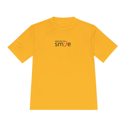Smile Moisture-Wicking Tee — "Exhale the Noise" | Sport-Tek ST350