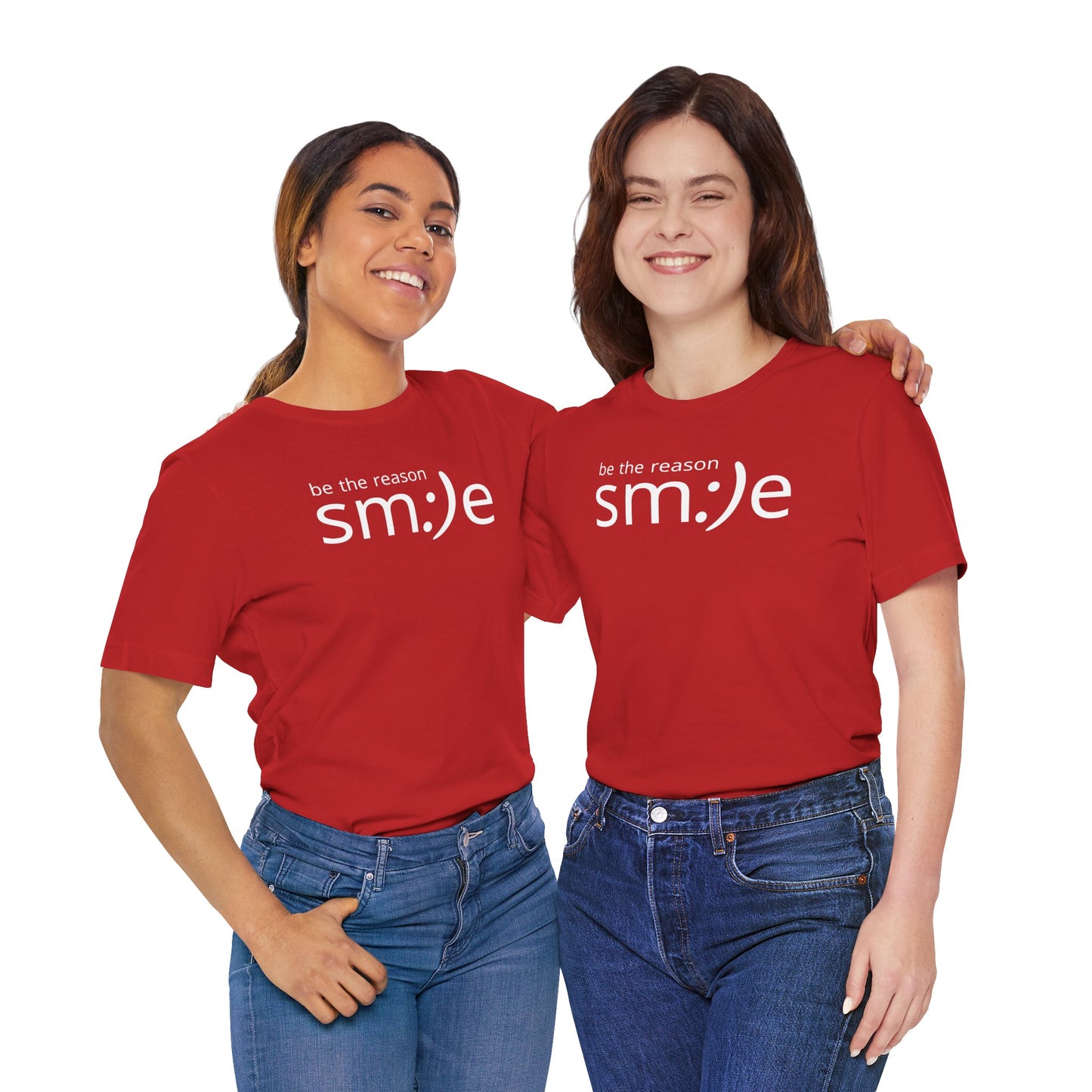 Be the Reason sm:)e T-Shirt - Positive Vibes Streetwear, Motivational Gift, Confidence Booster