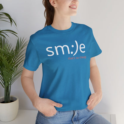 sm:)e That's So Cheugy Tee - Ironic Streetwear, Unisex Statement Shirt, Gen Z Humor, Confidence Booster