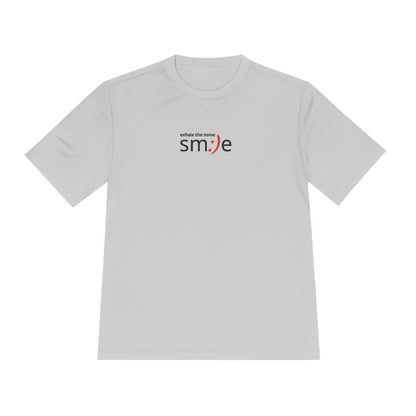 Smile Moisture-Wicking Tee — "Exhale the Noise" | Sport-Tek ST350