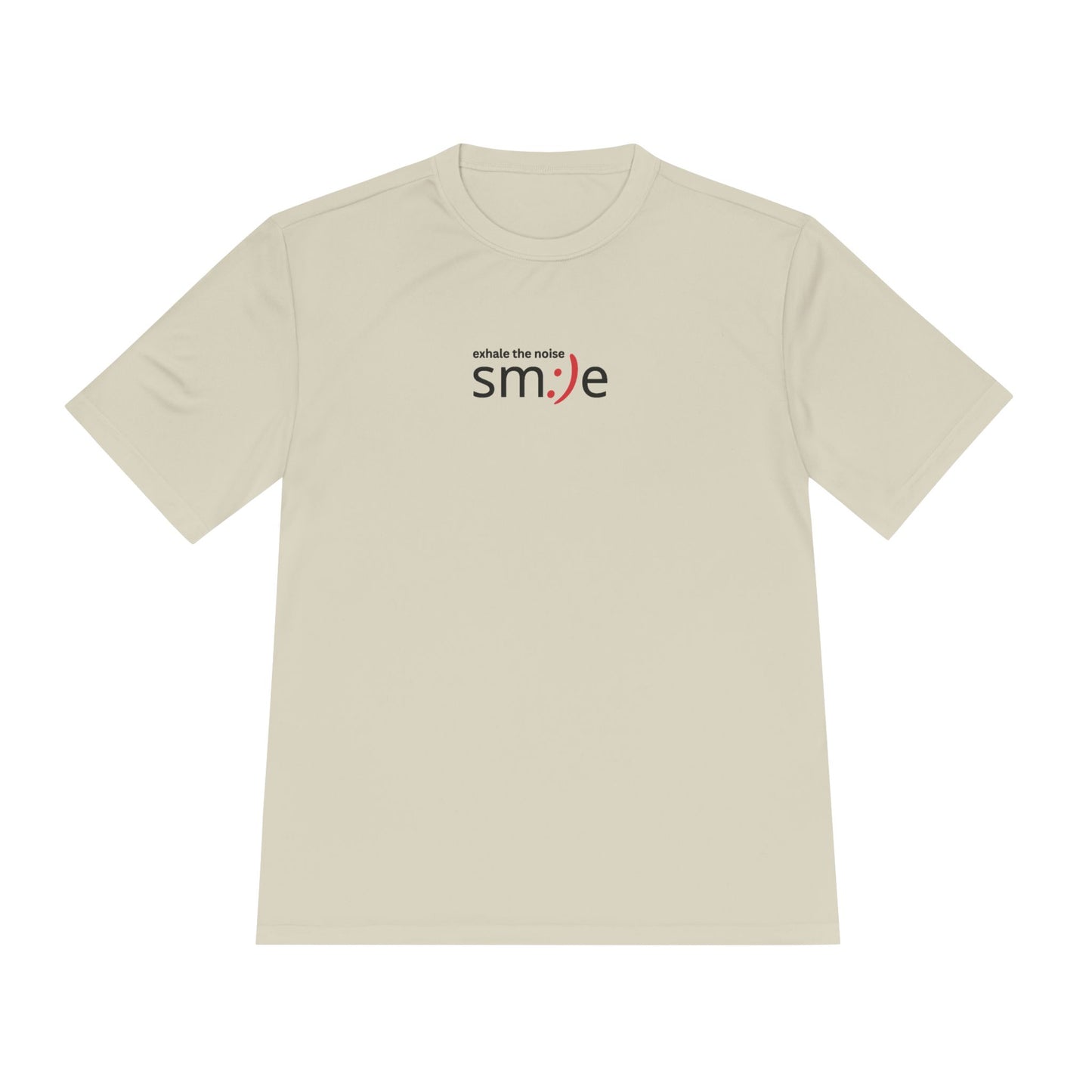 Smile Moisture-Wicking Tee — "Exhale the Noise" | Sport-Tek ST350