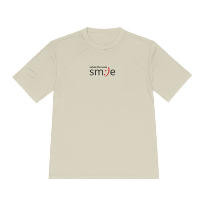 Smile Moisture-Wicking Tee — "Exhale the Noise" | Sport-Tek ST350
