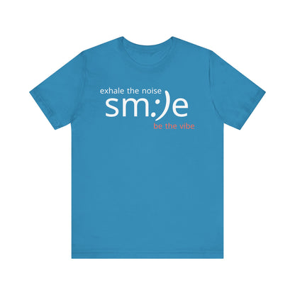 sm:)e Exhale the Noise Be the Vibe Tee | Motivational Streetwear | Perfect Gift for Friends