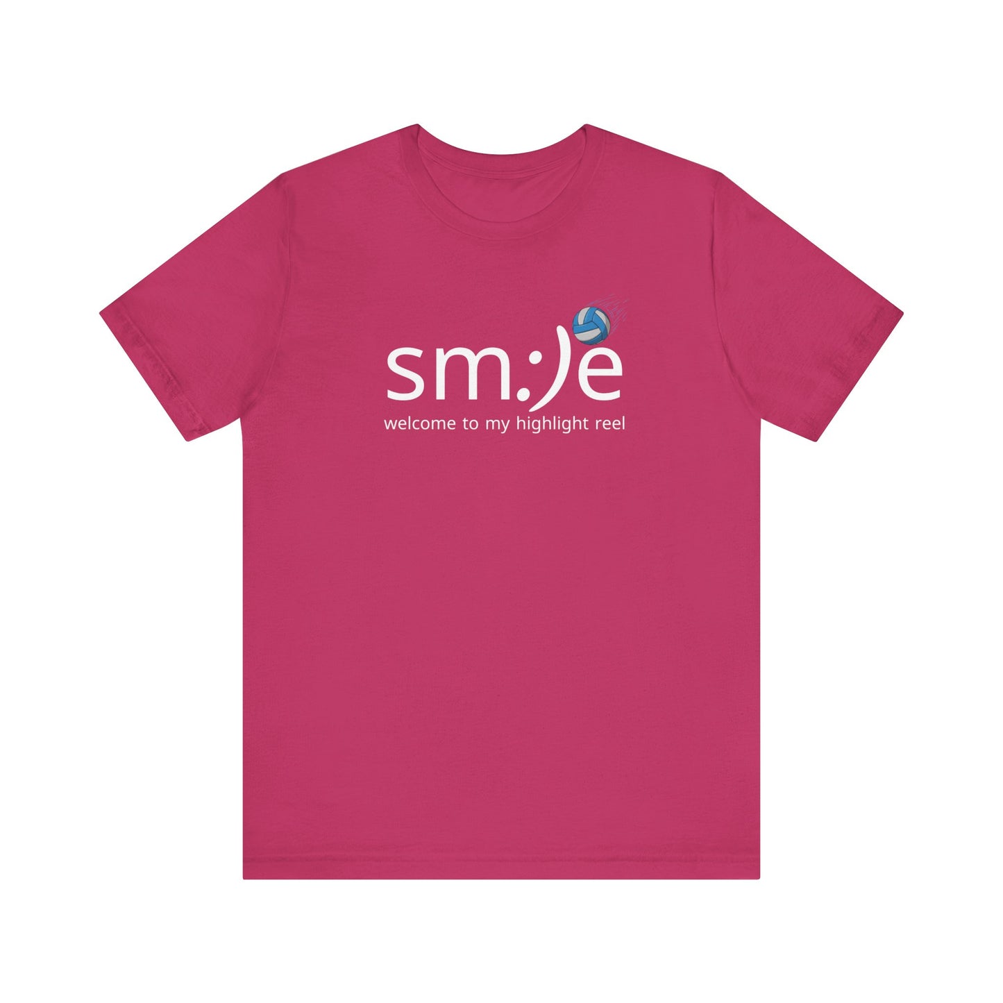sm:)e Welcome to My Highlight Reel Volleyball Tee | Athletic Confidence Streetwear | Court Champion Jersey