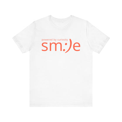 sm:)e Powered by Curiosity Tee | Wonder-Driven Streetwear | Unisex Motivational Graphic Shirt