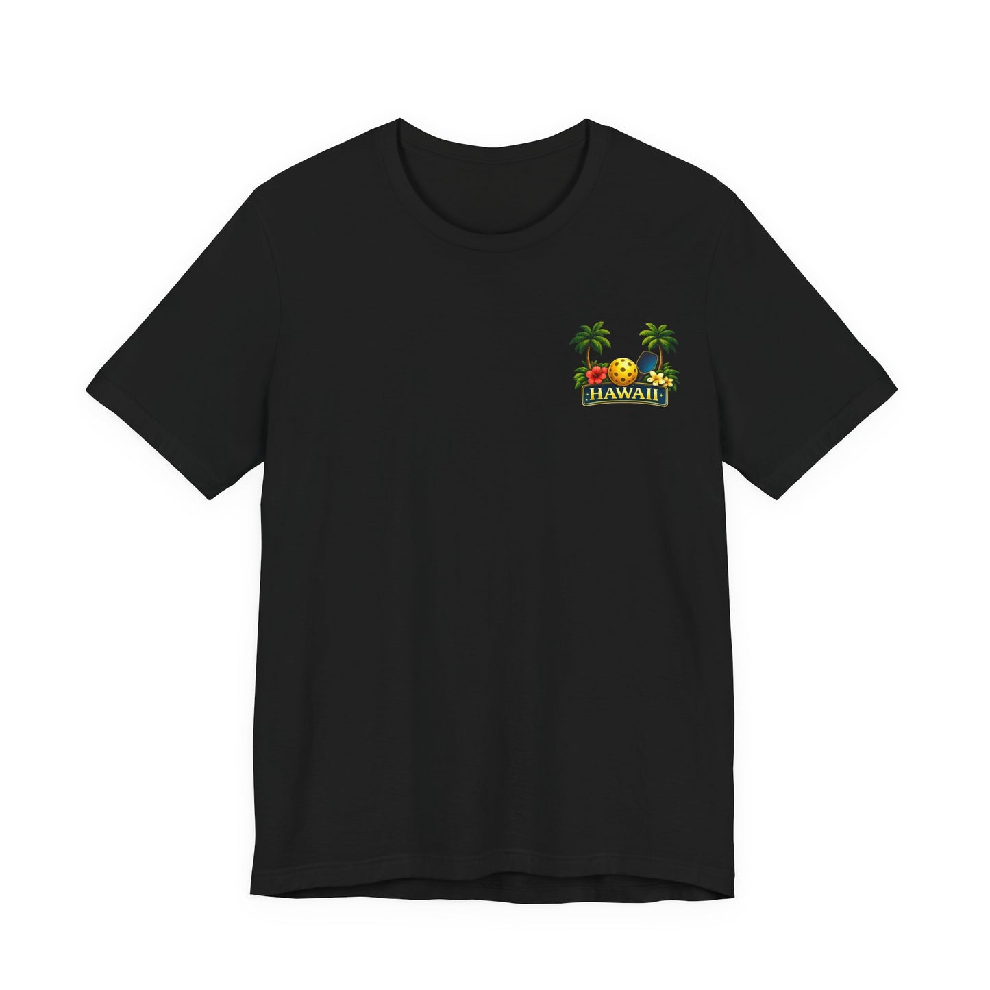 Hawaii Sunset Pickleball Tee | Tropical Beach Graphic T-Shirt