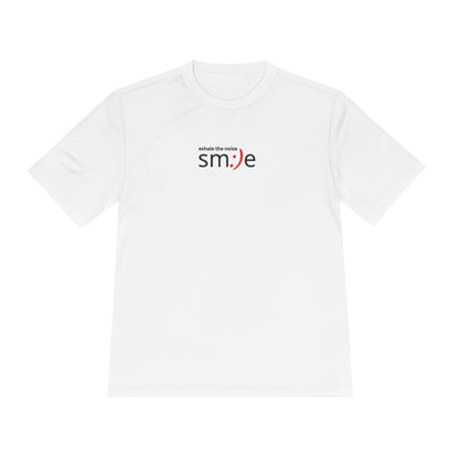 Smile Moisture-Wicking Tee — "Exhale the Noise" | Sport-Tek ST350