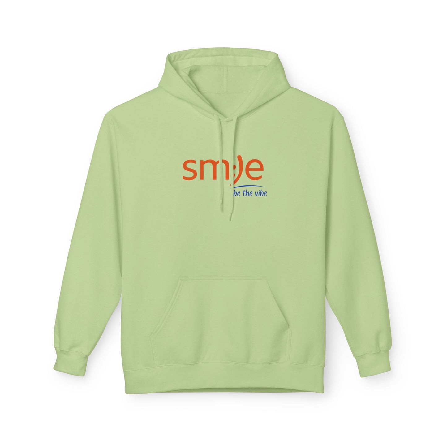 sm:)e Be Vibe Hoodie - Motivational Streetwear, Cozy Confidence Booster, Unisex Fleece Sweatshirt