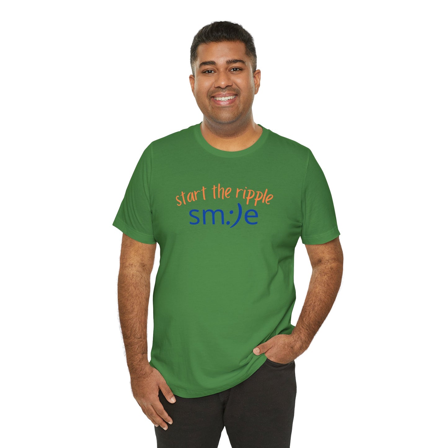 sm:)e Start the Ripple T-Shirt | Inspirational Statement Tee | Unisex Streetwear