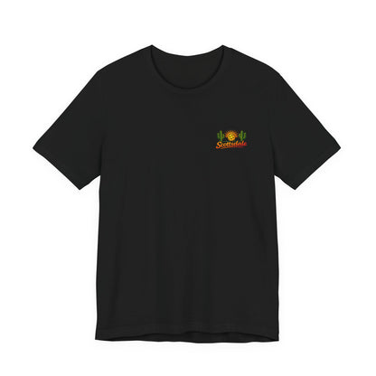 I Got Pickled in Scottsdale™ | Pickleball Souvenir T-Shirt | Desert Sunset Graphic Tee
