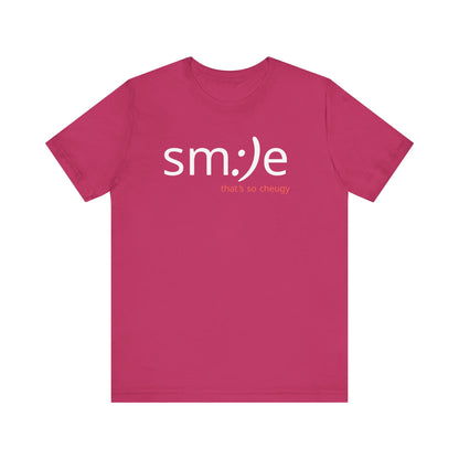 sm:)e That's So Cheugy Tee - Ironic Streetwear, Unisex Statement Shirt, Gen Z Humor, Confidence Booster