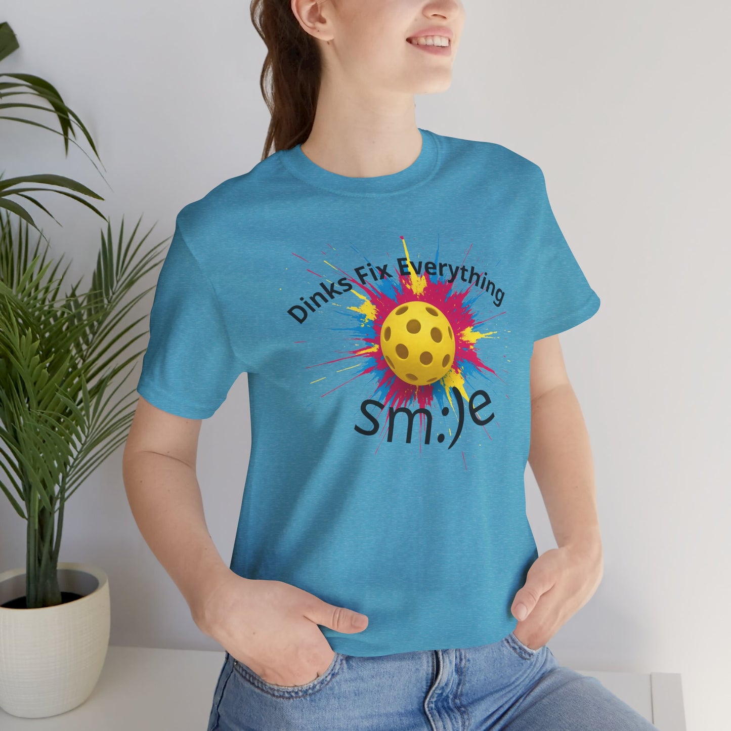 Dinks Fix Everything - Pickleball Streetwear Tee | Unisex Statement Shirt | sm:)e