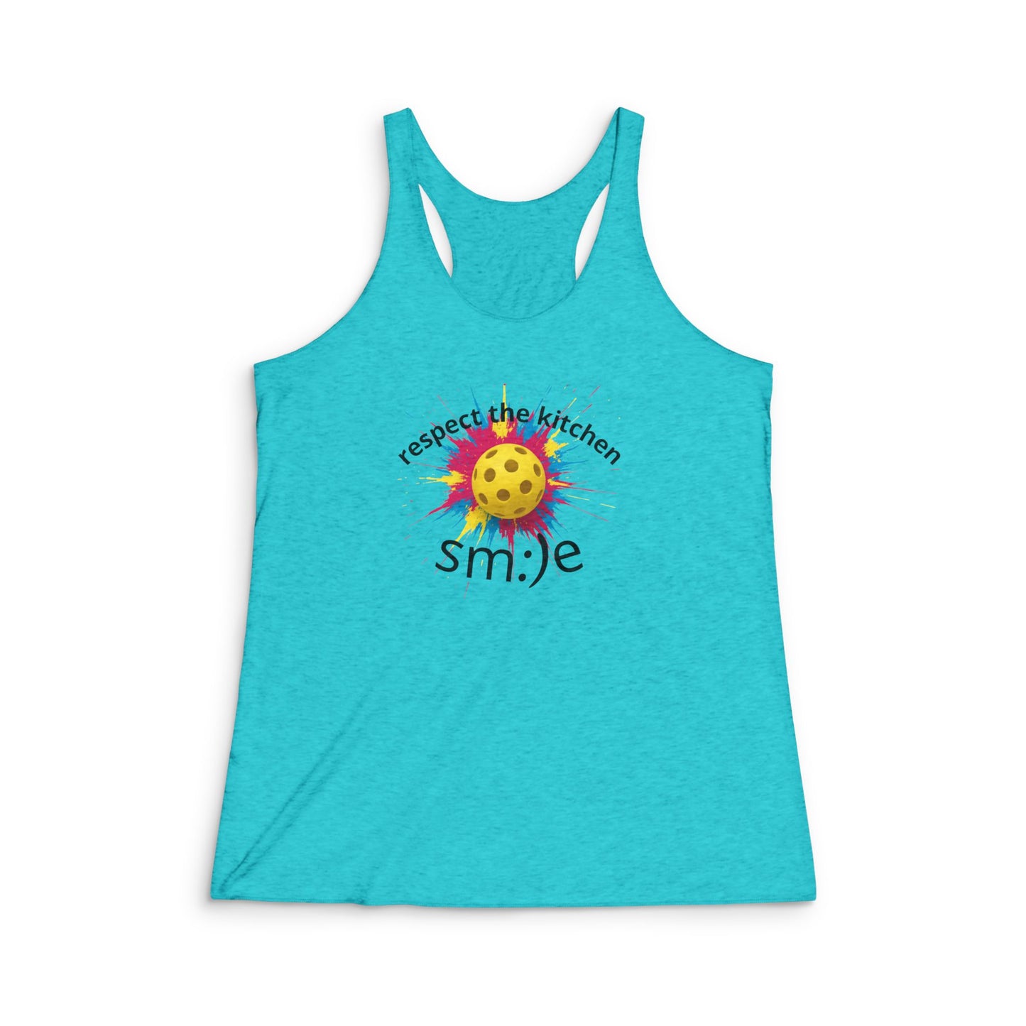 Respect the Kitchen Pickleball Tank | Racerback Statement Shirt