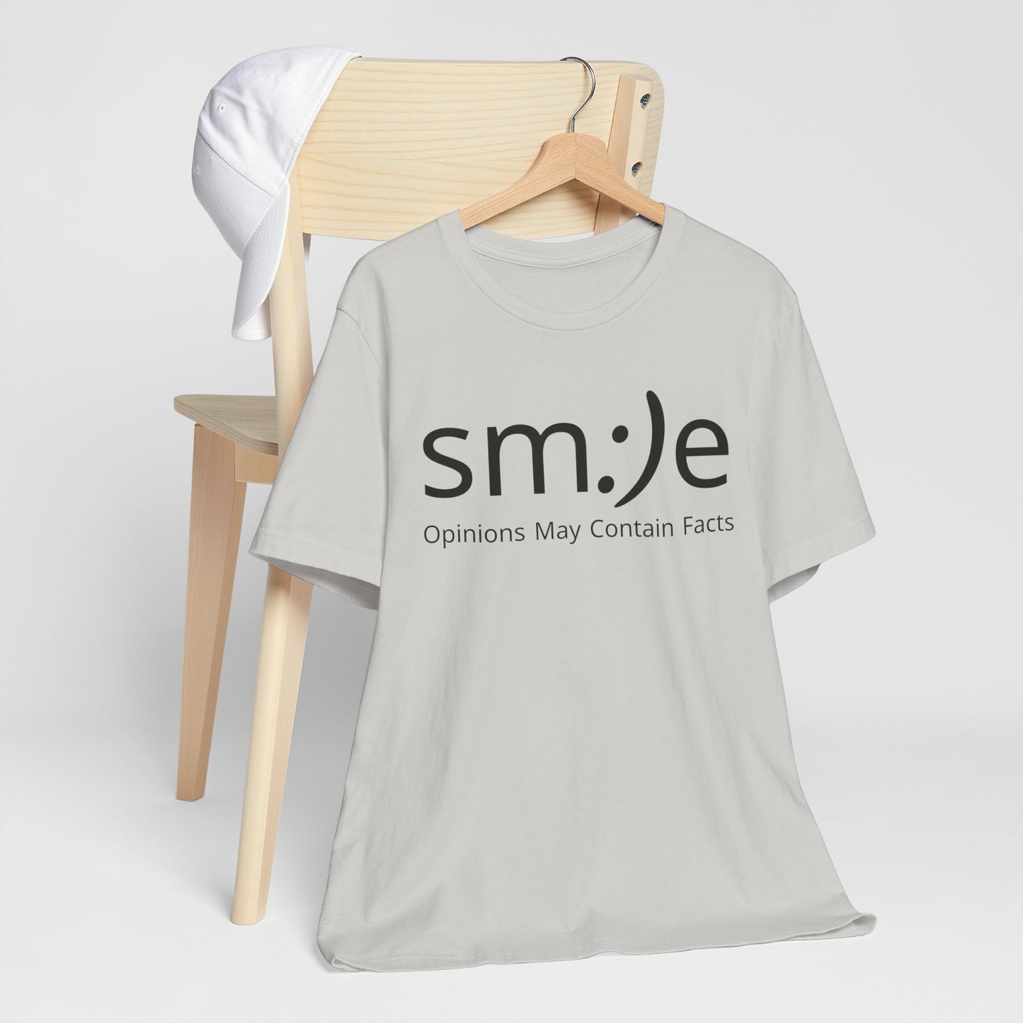 sm:)e Opinions May Contain Facts Tee | Sassy Truth-Teller Streetwear | Confident Statement Shirt