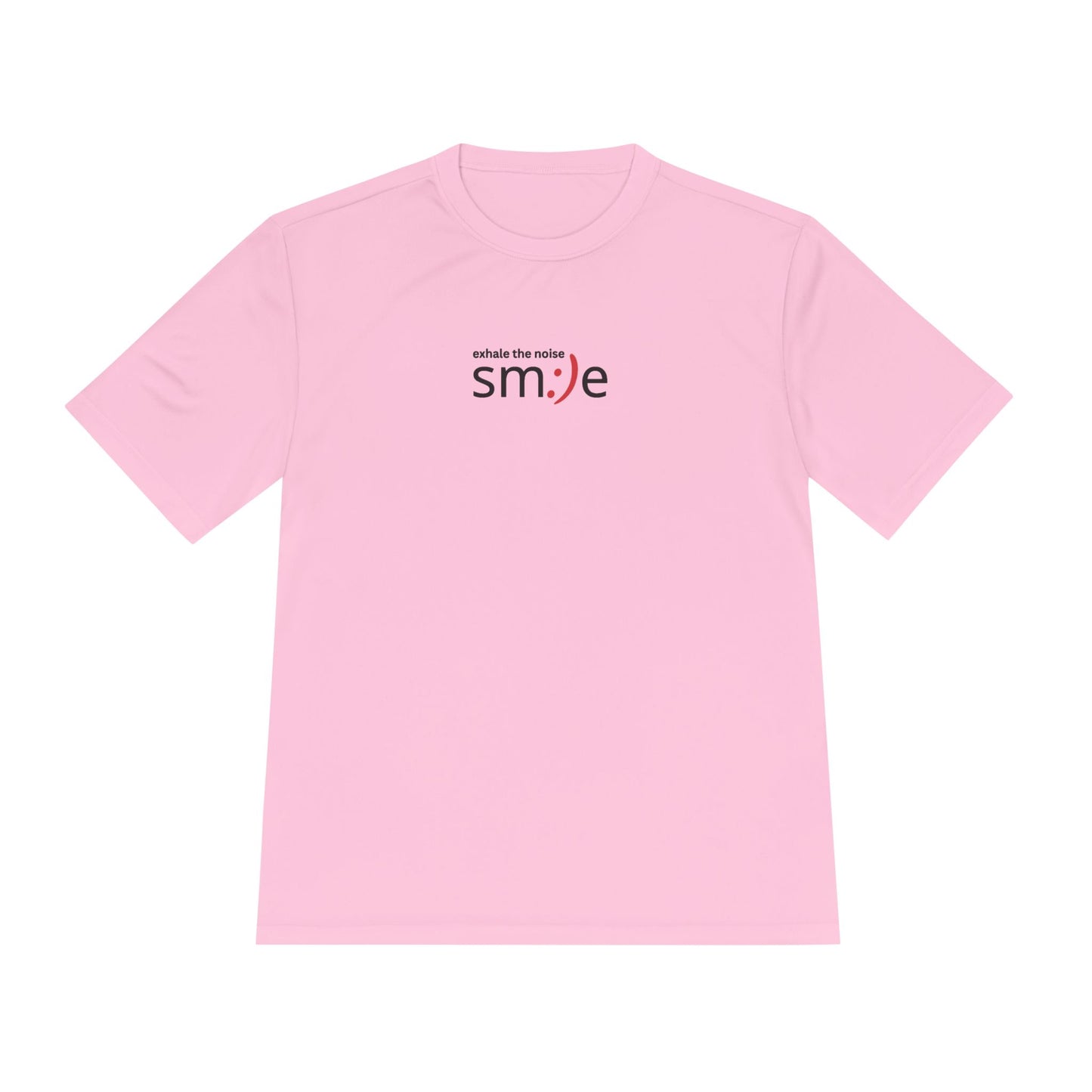 Smile Moisture-Wicking Tee — "Exhale the Noise" | Sport-Tek ST350